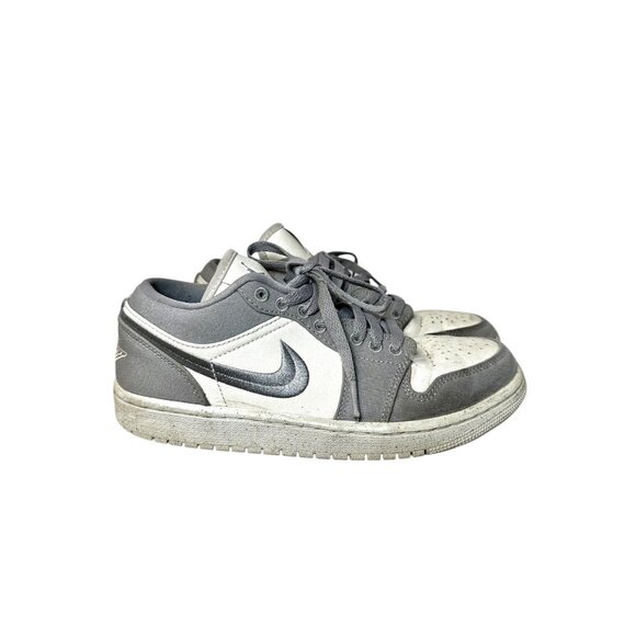 Air Jordan 1 Low SE Canvas Light Smoke Grey Sail | Women’s 7.5 - Picture 3 of 10